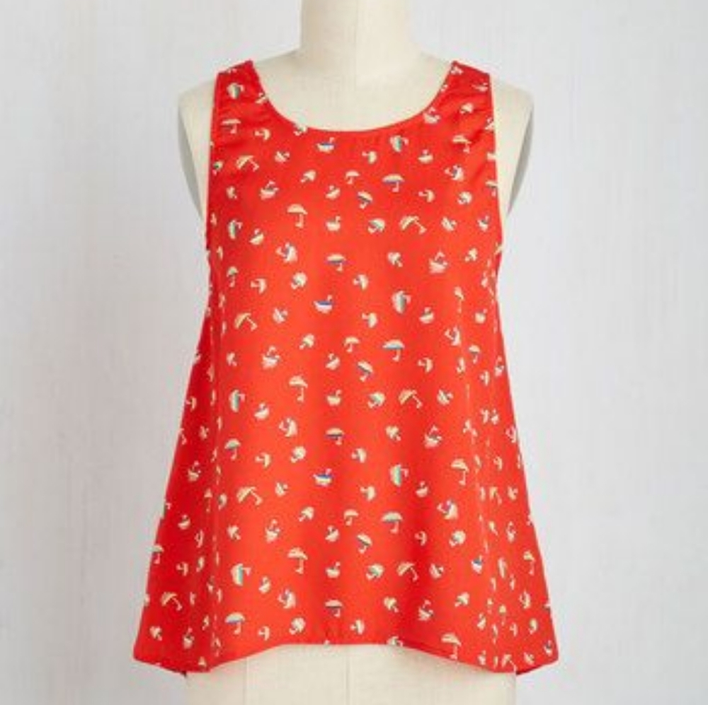 MODCLOTH Ketch You Later top